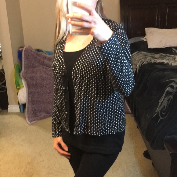 Charter Club Button Down Sweater - Picture 2 of 8